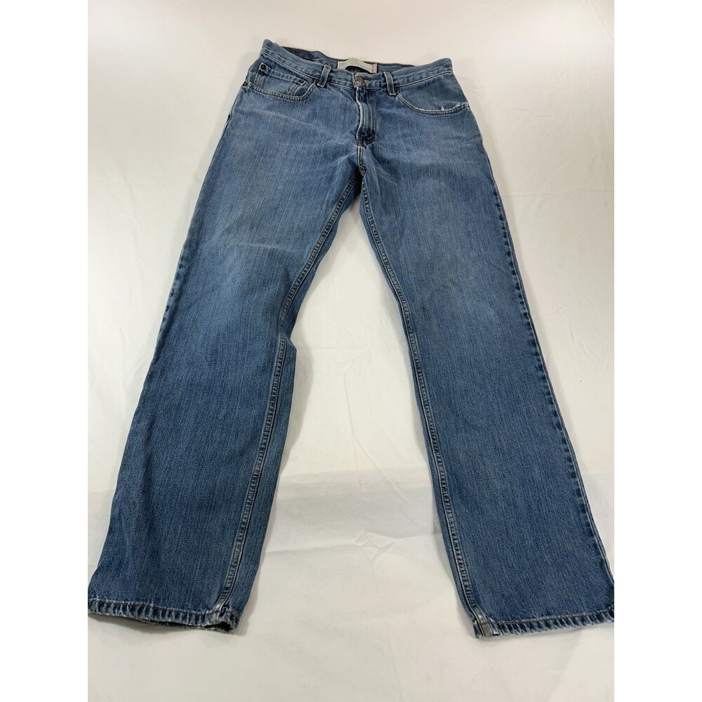 Vintage Y2K Levis 559 Relaxed Straight Jeans Mens 32x34 Tall Blue Denim Grunge
